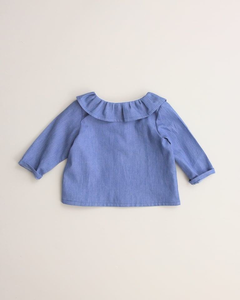 CHEMISE LISON bleu Image 4