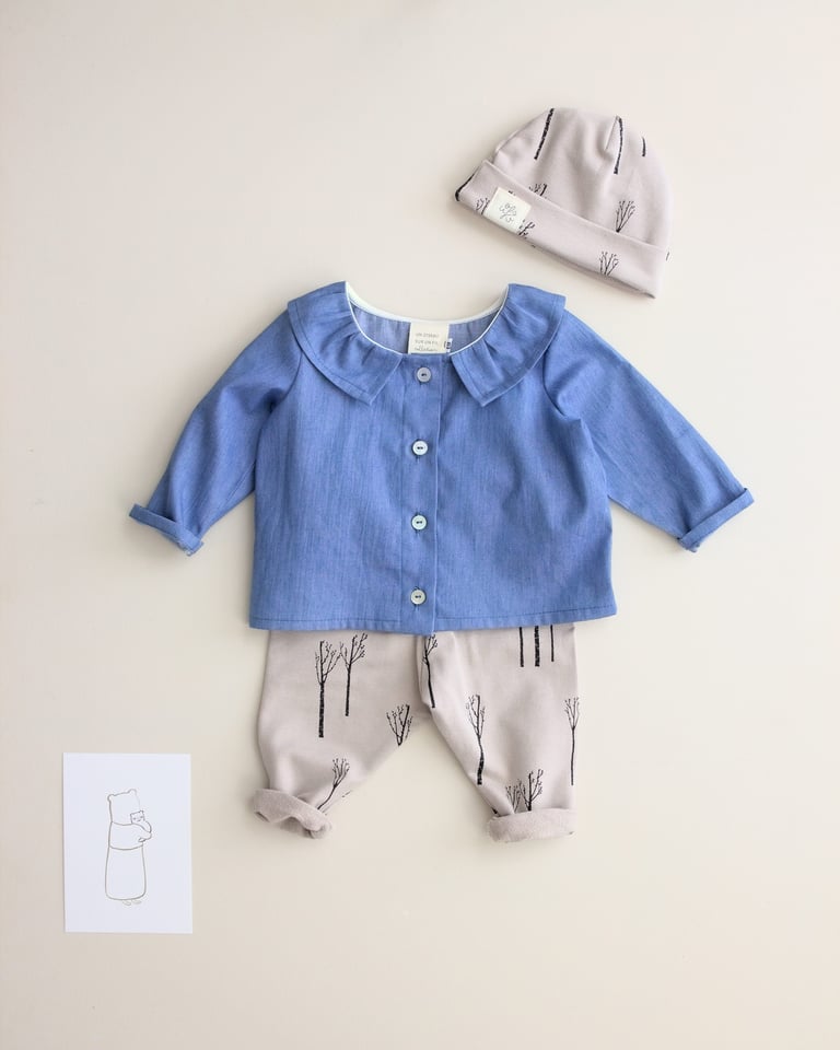 CHEMISE LISON bleu Image 5