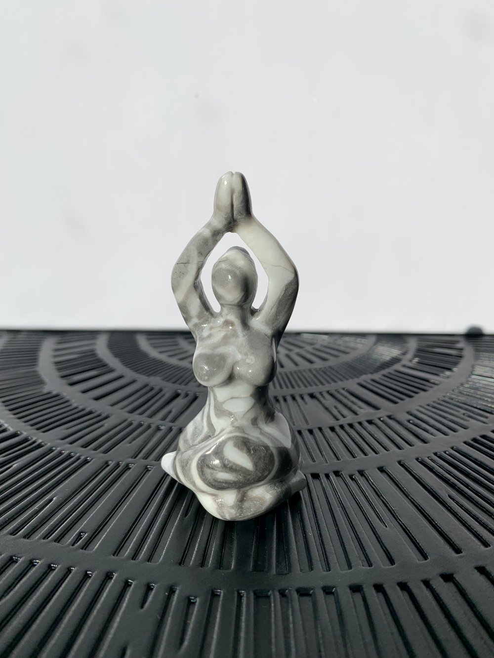 Image of Meditating Goddess Picasso Jasper