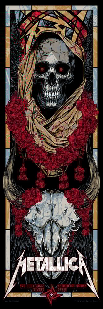 Studio Seppuku The Art of Rhys Cooper — METALLICA Bilbao