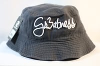 Image 1 of Grey "Gr3atness" Bucket Hat