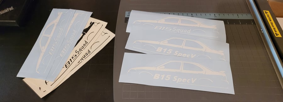 Image of B15 Spec V Vinyl Decal