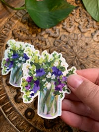 Image 1 of Floral Bouquet Sticker