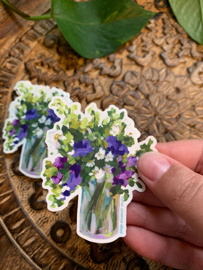 Floral Bouquet Sticker
