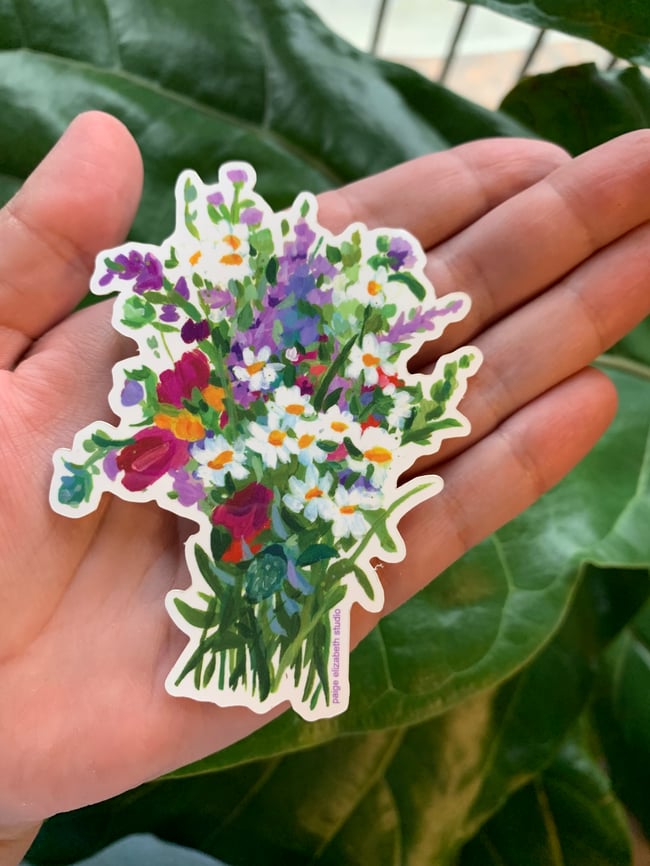Wildflower Sticker