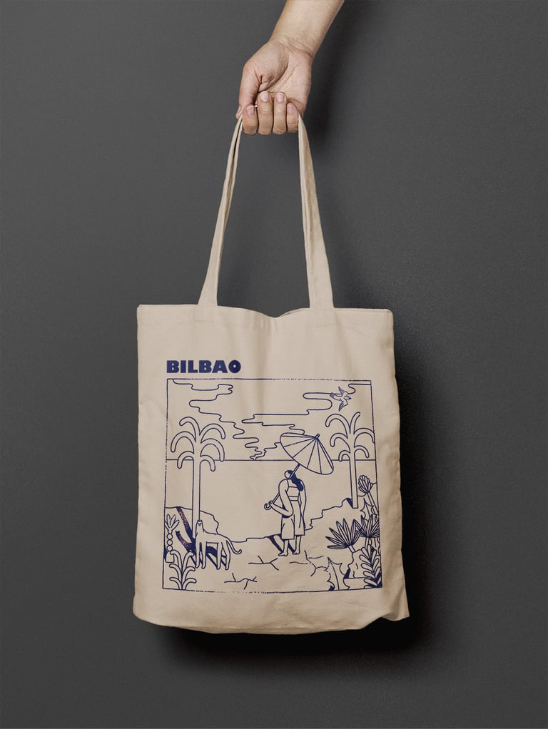 Jutebeutel "Parasols" Image 2