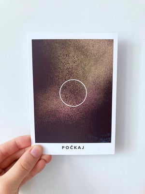 Počkaj - pohľadnica