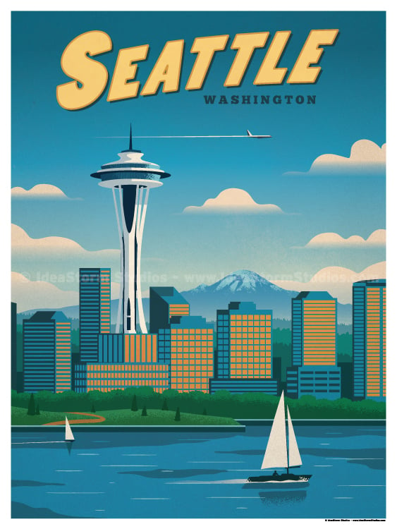 Image of Seattle Poster