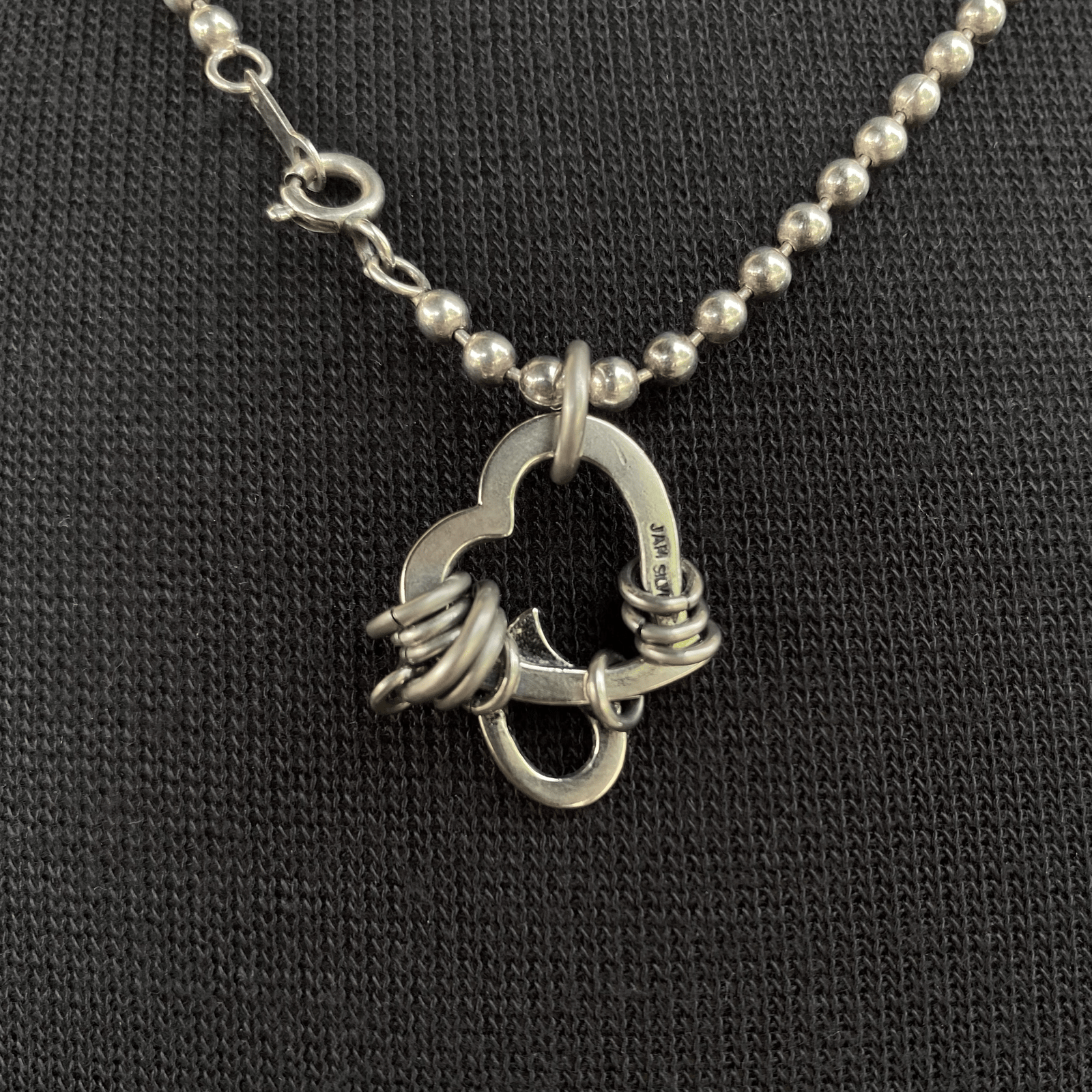 ナンバーナイン ハート涙 ネックレス numbernine 05ssナンバーナイン