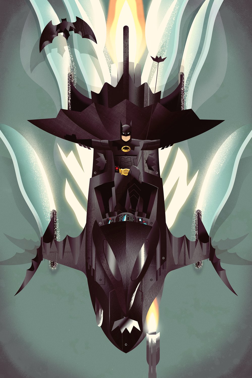 The Deluxe Knight (Shadow Wing Batskiboat Barrage)