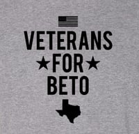 Veterans for Beto Sports Grey