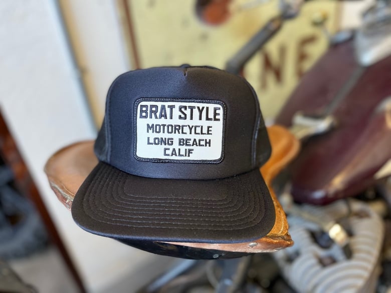 Image of BRAT STYLE TRUCKER HAT -LOGO-