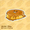 leche flan sticker