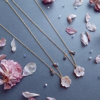 Image 4 of Baby Pink Sakura CZ Choker | Joëlle | SAKURA 2022