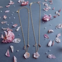 Image 5 of Baby Pink Sakura CZ Choker | Joëlle | SAKURA 2022