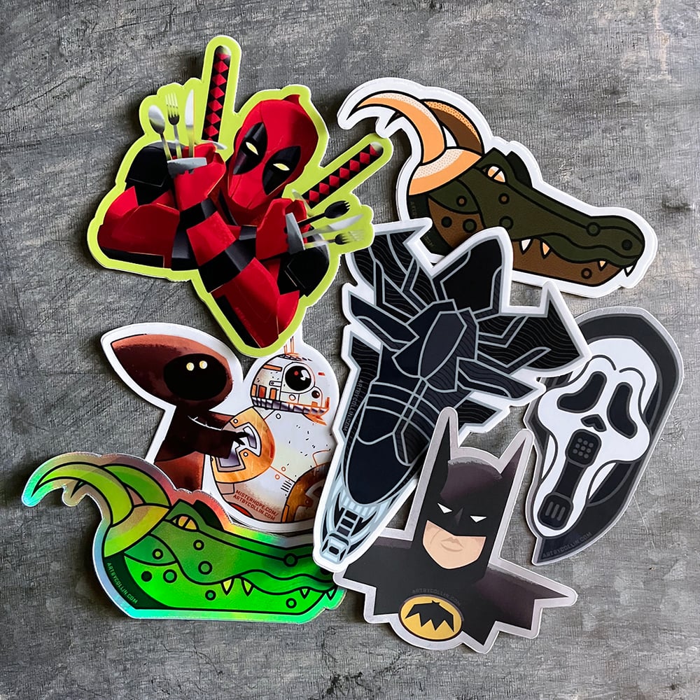 Die Cut Stickers! ($1 shipping)