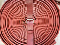 Image 2 of Red Rubber Fire Hose Belt