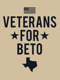 Veterans for Beto Sand