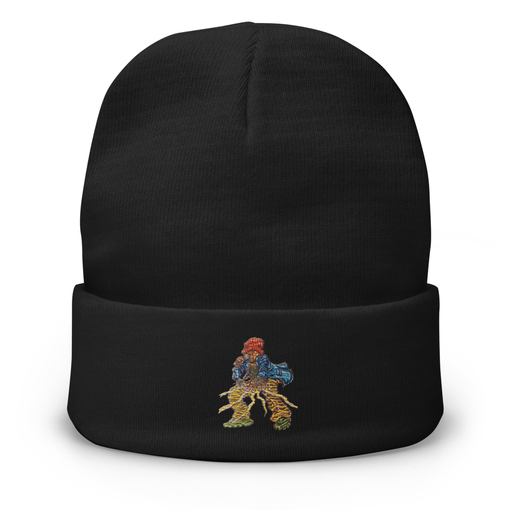 "AUDACI" SLO Embroidered Beanie [ART ILLUSTRATED BY GREGORY HAWKINS]