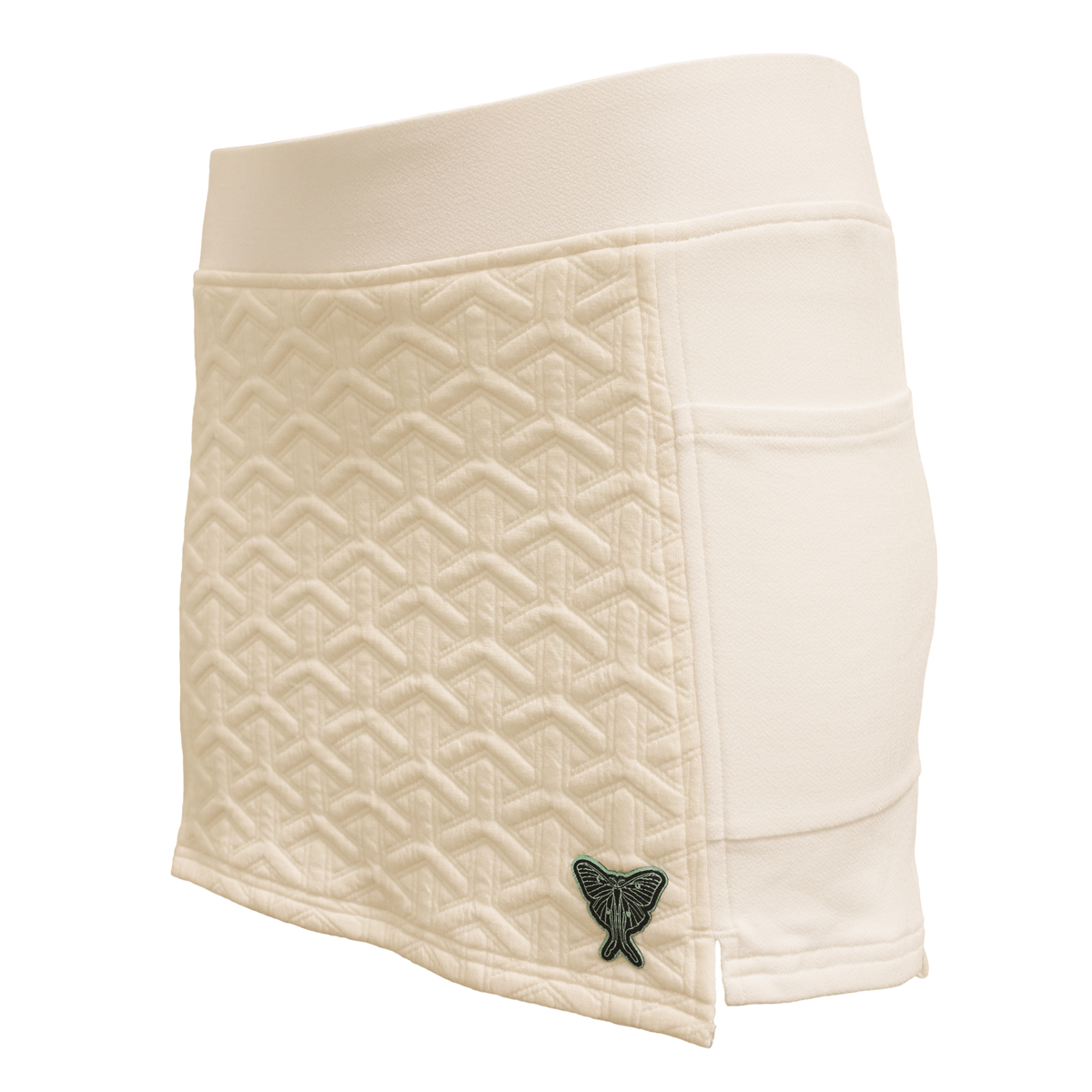 Quilted wrap mini skirt LD034 – LUDICRUM