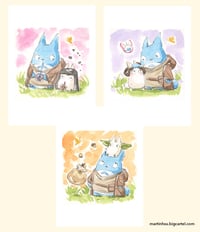 Totoro Obi-Wan | 3-Pack 5 x 7" Prints