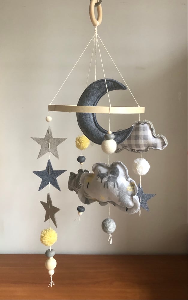 Image of constellation baby mobile