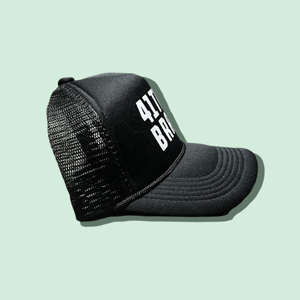 Image of The 41trey Trucker Hat (Black/White)