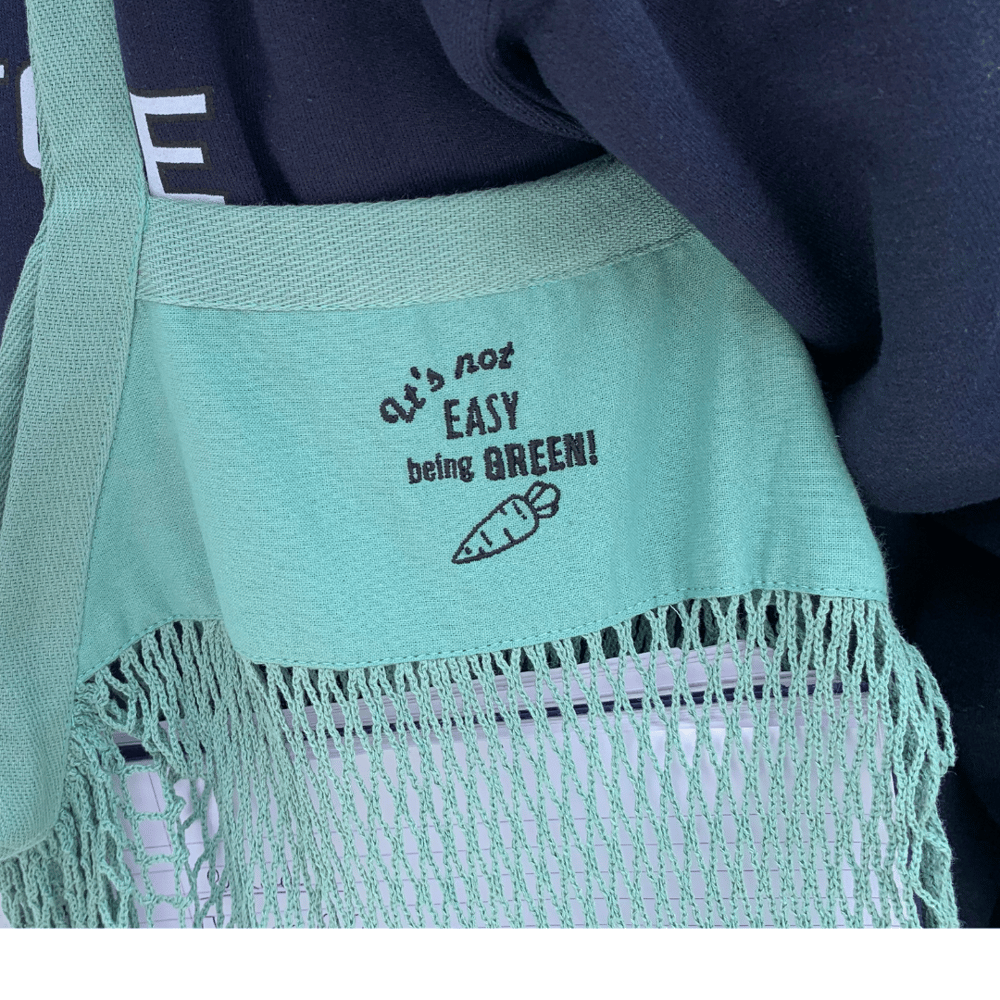 It's Not Easy Being Green!  Mesh Bag