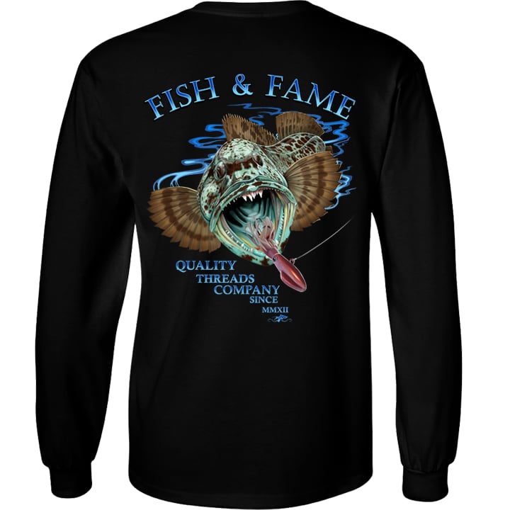 Image of Lingcod Long Sleeve (black)