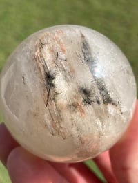 Image 2 of Included Quartz Sphere #3071