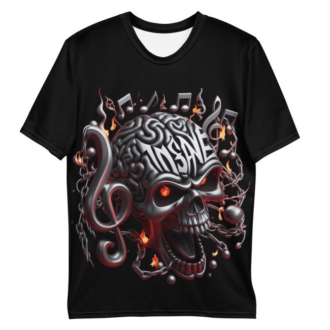 Insane Skull T Shirt | Lady Insane