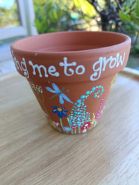 Image 4 of Thank you flower pot 8cm