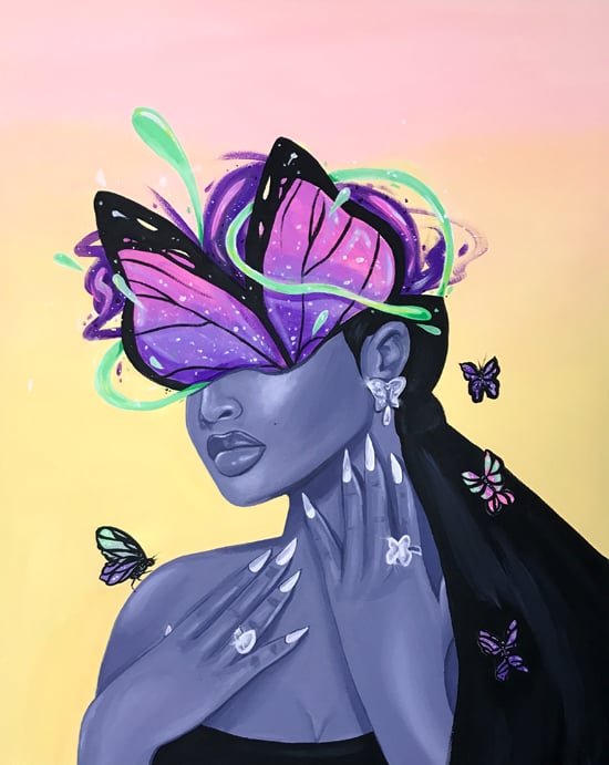 Image of To Lose a Lover (Acrylic Painting)