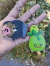 Pokes Wooden Keychains