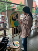 Parrot Original Painting
