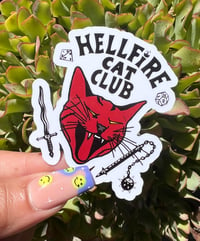 Hell Cat Club Weatherproof Sticker 
