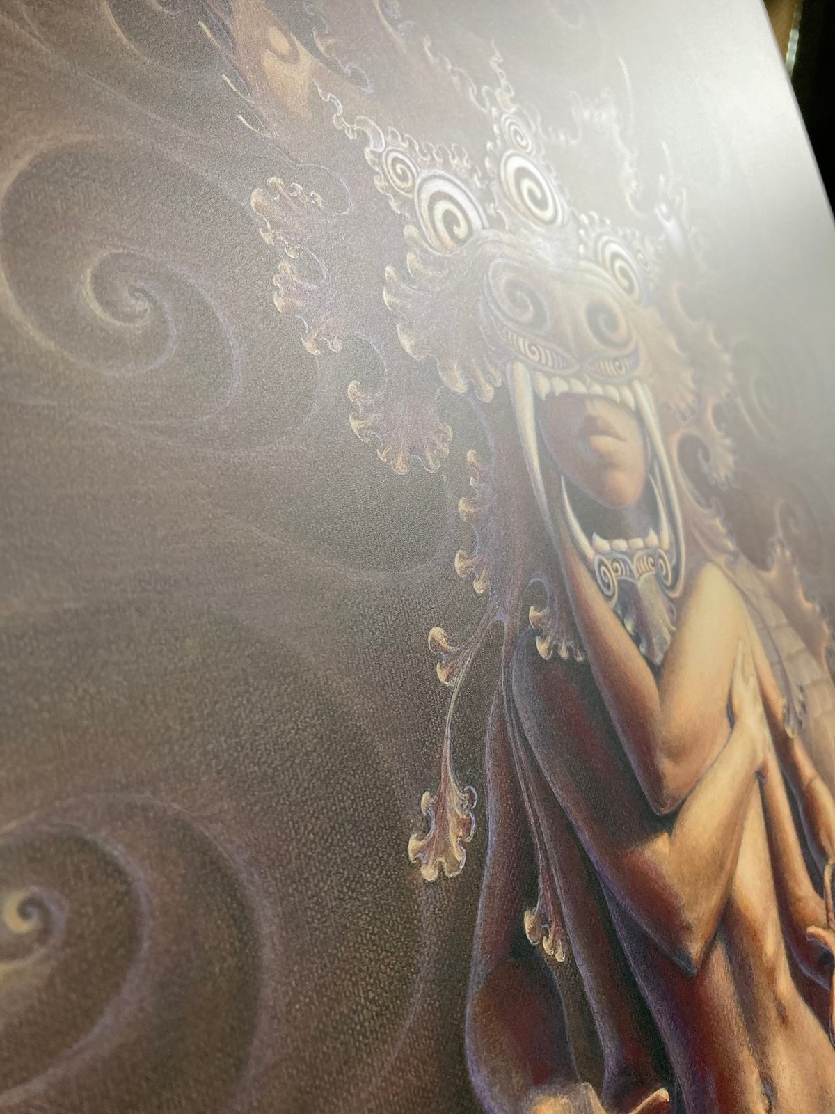 Uzumaki | White Metal Print | Lauren Nova