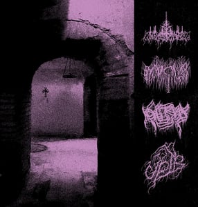 Image of Calling of Phasmic Presence / Μνήμα / Koreltsak / Upir – Split 12" LP
