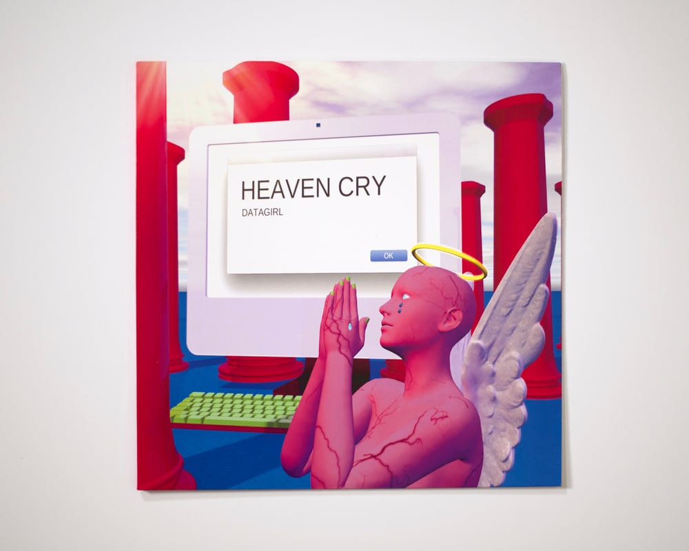 Image of DATAGIRL - HEAVEN CRY LP