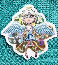 Image 3 of Biblical Angel Boy Sticker
