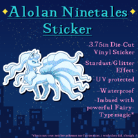 Image 1 of Alolan Ninetales Sticker