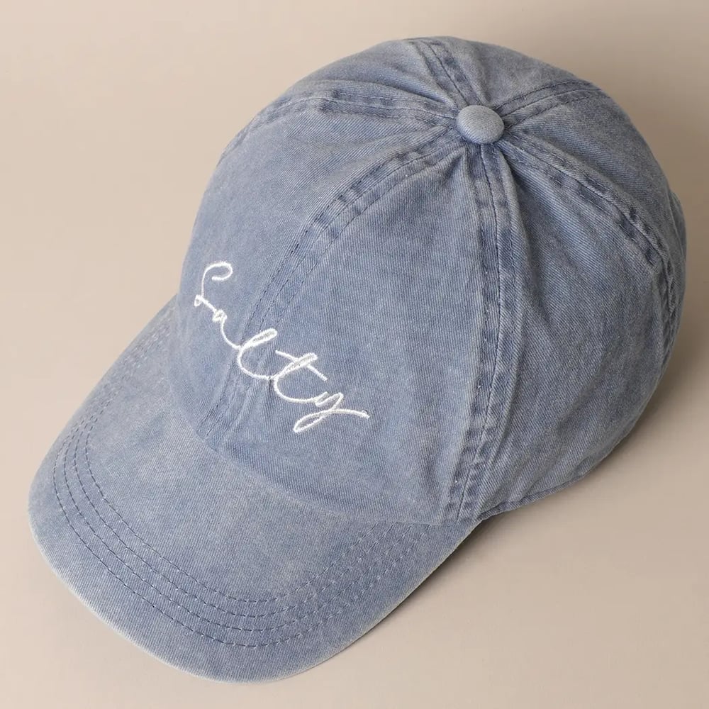 Image of Salty Embroidery Hat