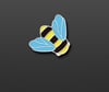 Sooper Dooper Bumblebee pin