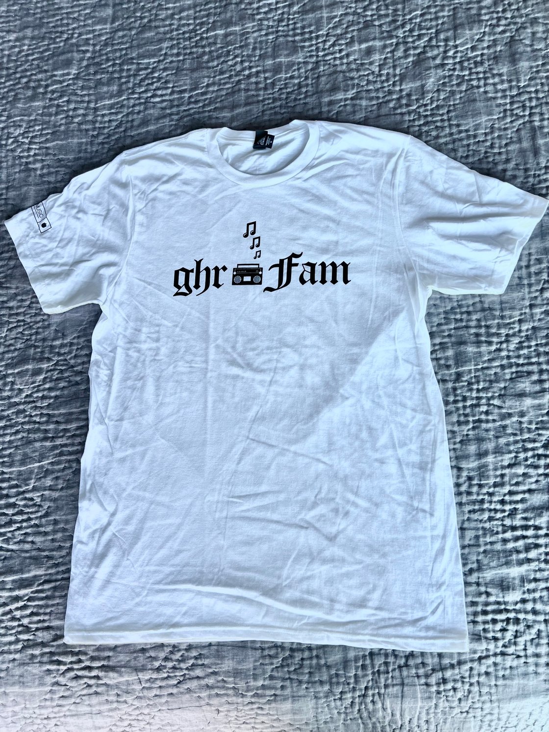 Image of GHR Fam T-Shirt (White)