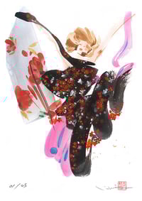 Image 1 of Dancing Silhouette  - Strokes