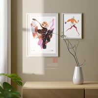 Image 2 of Dancing Silhouette  - Strokes