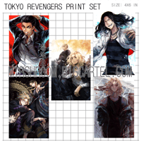 Image of Tokyo Revengers Mini Print Set