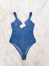 Patty Denim Bodysuit 