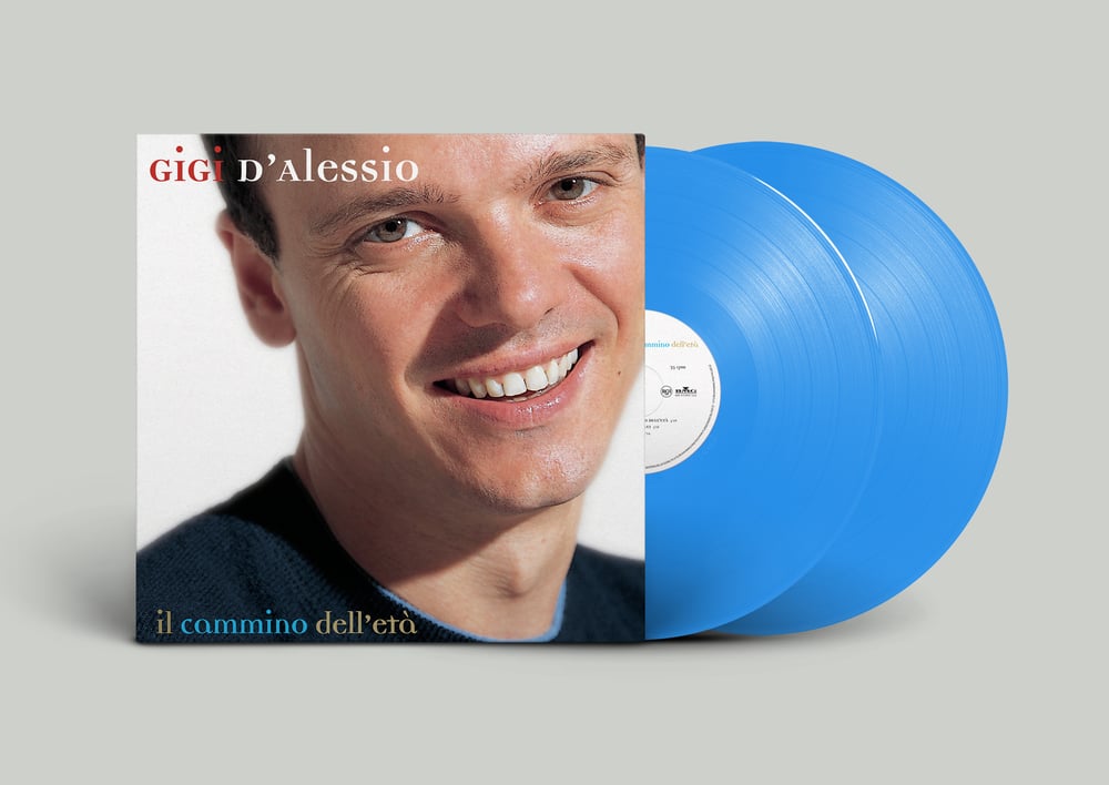 COM194 // GIGI D'ALESSIO - IL CAMMINO DELL'ETÁ (VINILE TURCHESE - LIMITATO + CARTOLINA) 