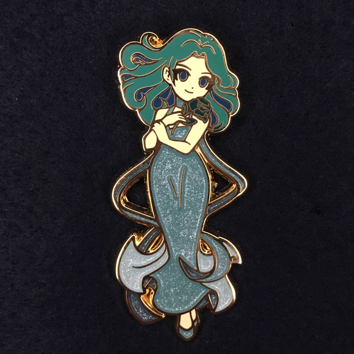 Image of Neptune Princess enamel pin